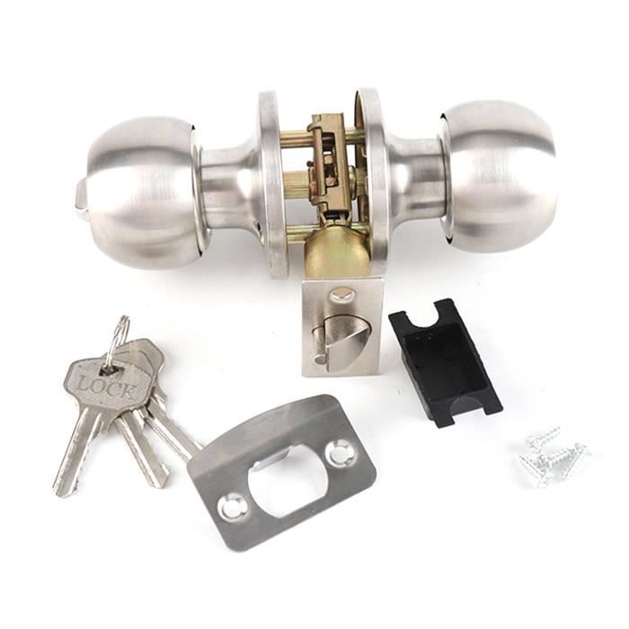 Serrure à came batteuse barillet 37mm x M18 avec clé tubulaire