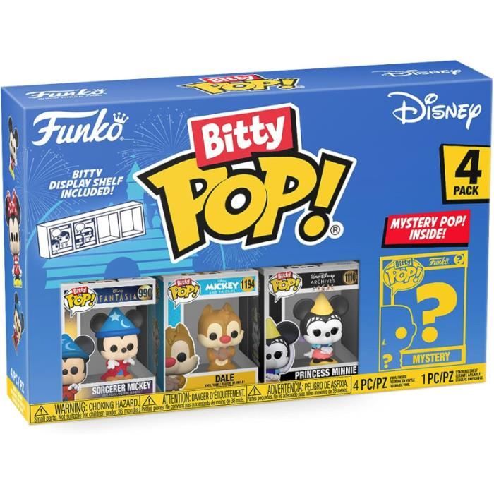 Disney Pack 4 figurines Bitty POP! - vue 5