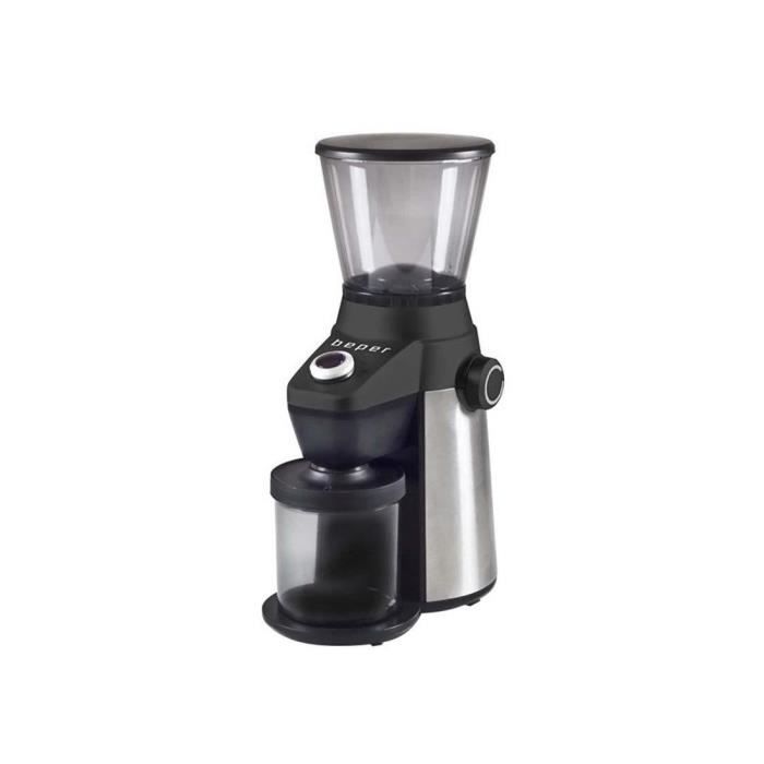 Moulin à Café Électrique 500W – Grande Capacité 300g, Réglable 2 Vitesses, Acier Inox Lames, Pour Café Noix Épices Herbes