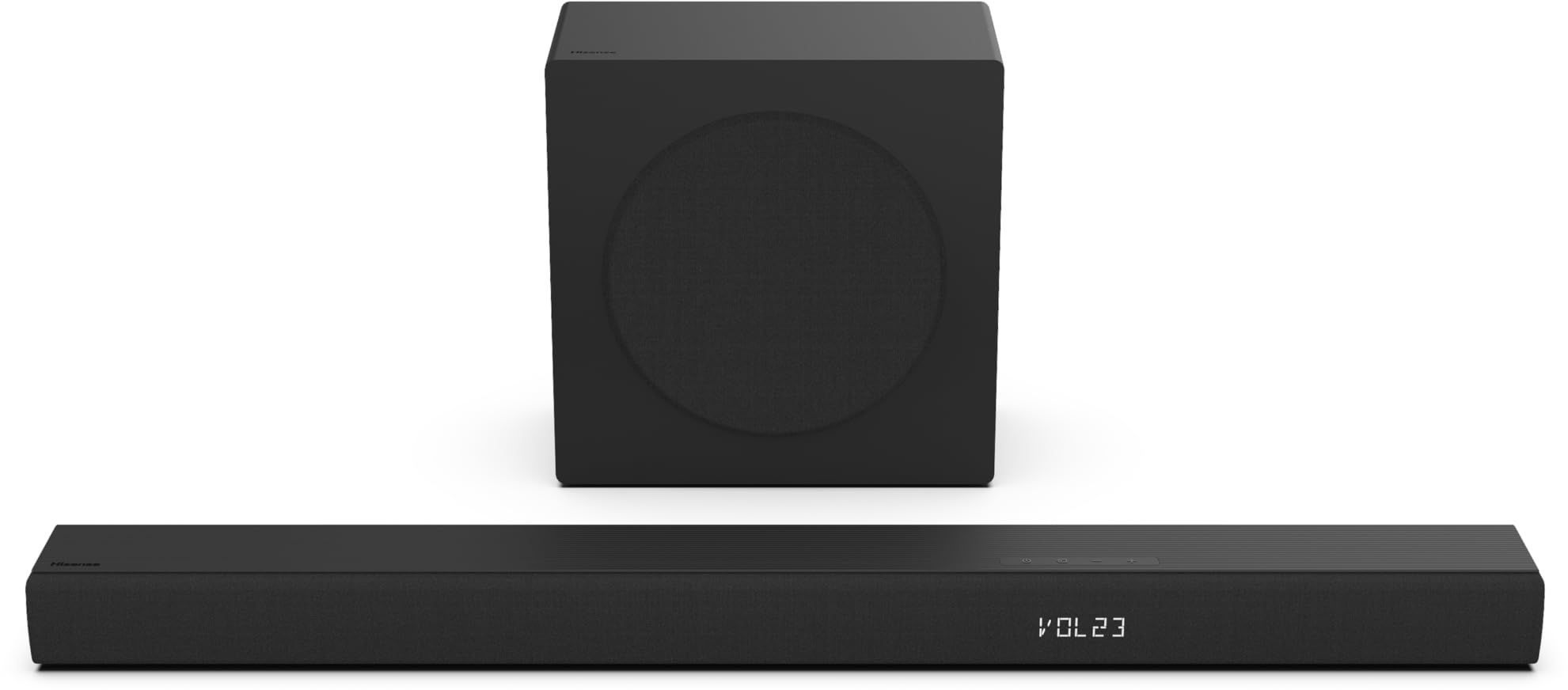 Barre+de+son+-+HISENSE+-+Caisson+de+basses+sans+fil+-+Bluetooth+-+3.1+CH+-+Max+480+W