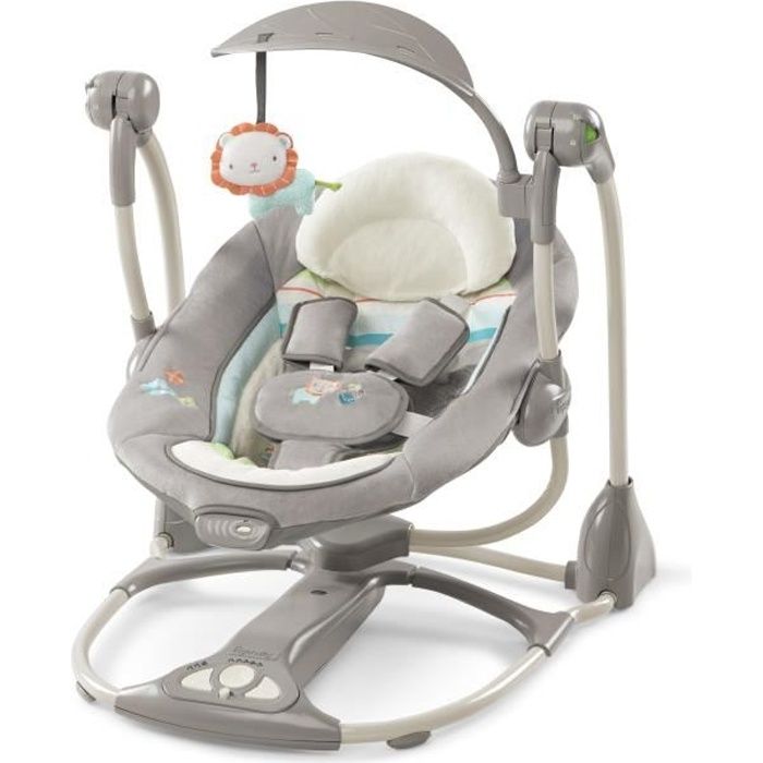 Ingenuity Transat Balancelle Convertible Candler Avec Sons Et Vibrations Lion Achat Vente Balancelle 0074451102163 Cdiscount