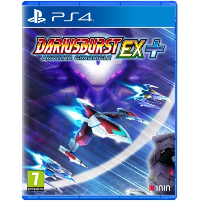 Just For Games Jeu Vidéo - Dariusburst - Another Chronicle Ex+ - PS4 - Graphismes Hd - Coopération 4 Joueurs