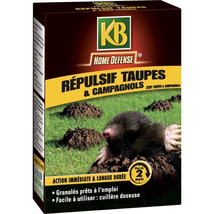 Repulsif naturel anti taupes et nuisible du jardin