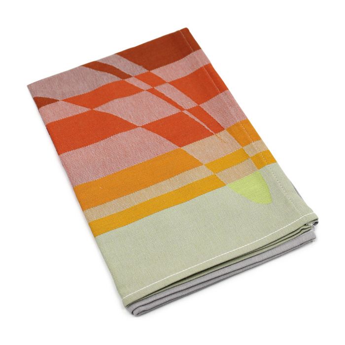 Torchon de cuisine jacquard 60x77 cm Ricky Multicolore - Cdiscount Maison