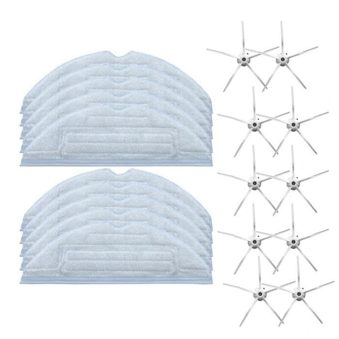 Kit pièces robot aspirateur Qihoo 360 S10/X100 MAX - Accessoires aspirateur - Rue du Commerce