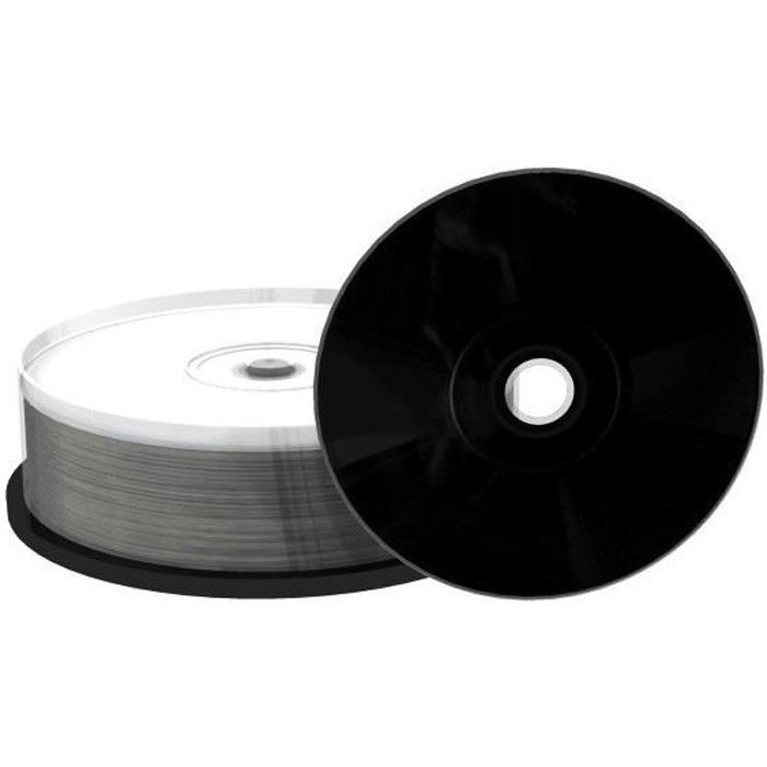 MediaRange 25 x CD R 700 Mo 80 min 52x surface imprimable par jet d'encre noyau intérieur imprimable spindle