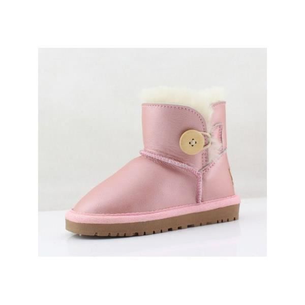 bottes cuir enfant