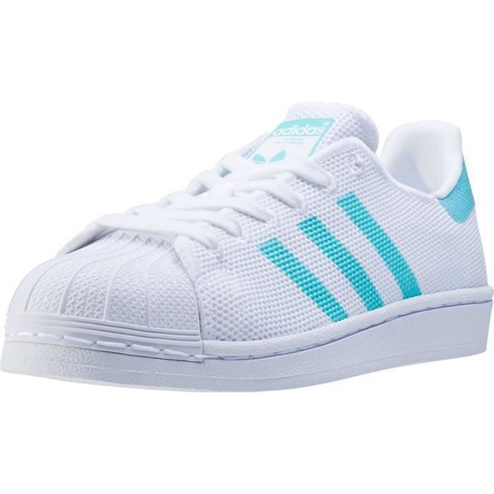adidas Superstar W Femmes Baskets White Blue