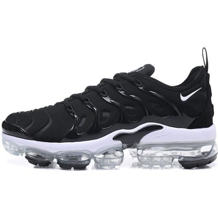 Nike Air VaporMax Plus TN Baskets Homme Et Femme Noir blanc