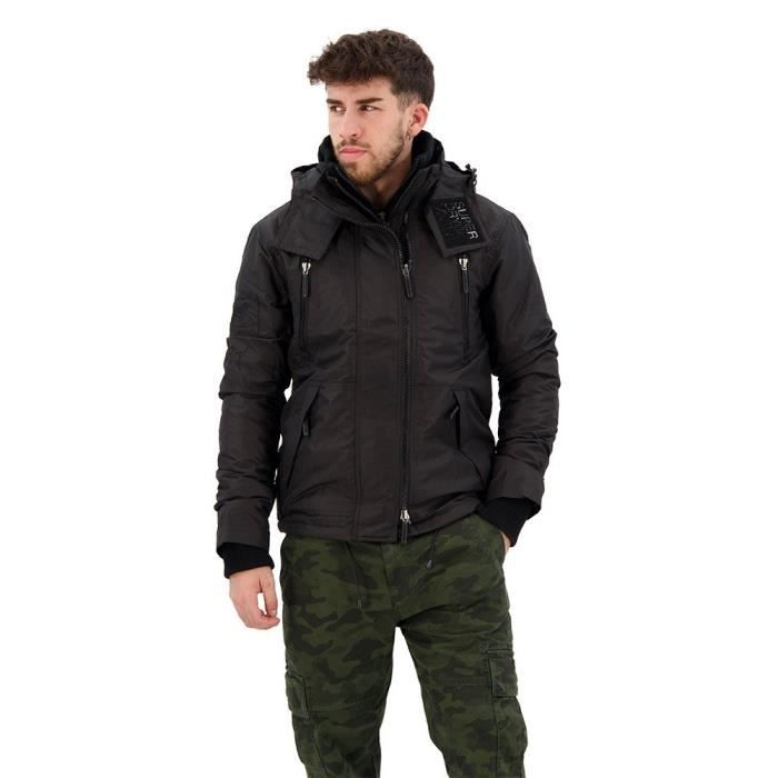 Veste Superdry Mountain Windcheater Noir Homme