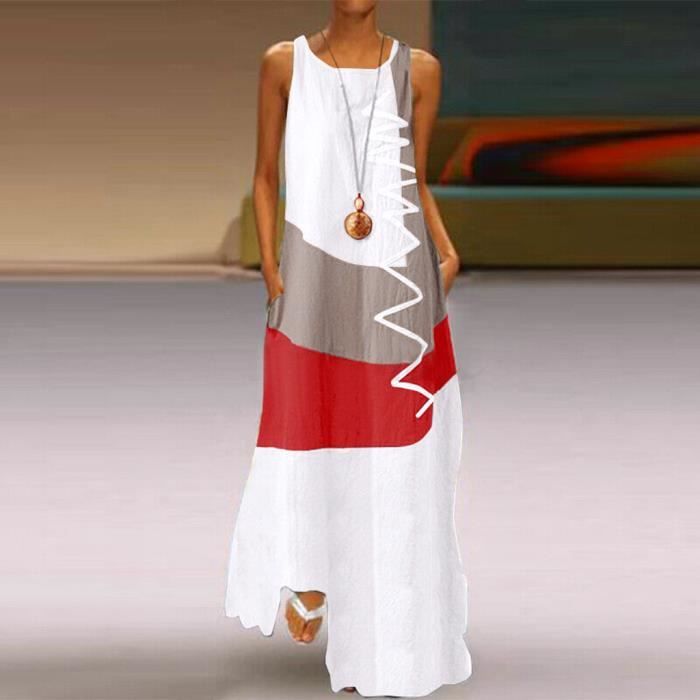 Robe Maxi Femme Jane Norman Taille 6 - Noir Et Blanc, Style Colour Block, Occasion Spéciale