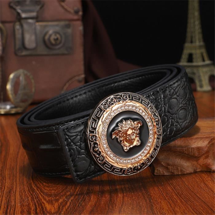 Ceinture peau de vache cheap