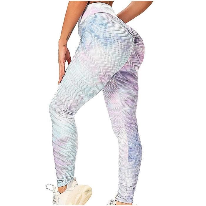 Legging De Sport Femme Taille Haute Avec Poches - Matière Stretch 4 Sens, évacue La Transpiration - Pour Yoga, Fitness, Running