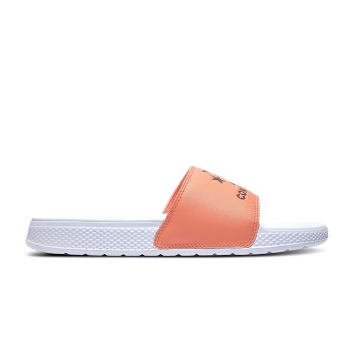Converse sales blanche orange