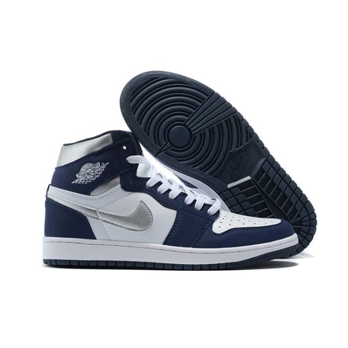Chaussures argentées hot sale femme jordan