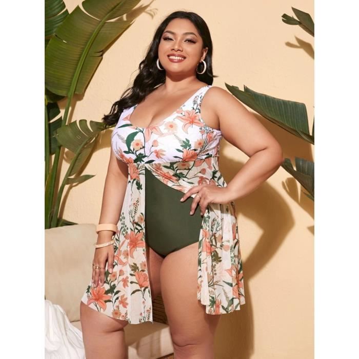 Maillot de Bain Grande Taille Femme