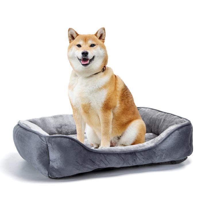 Nobleza-Panier pour Chiens, Panier Petit Chien, Panier pour Chien Lavable Duveteux, Lit pour Chien Doux Confortable Respirant,77x67c