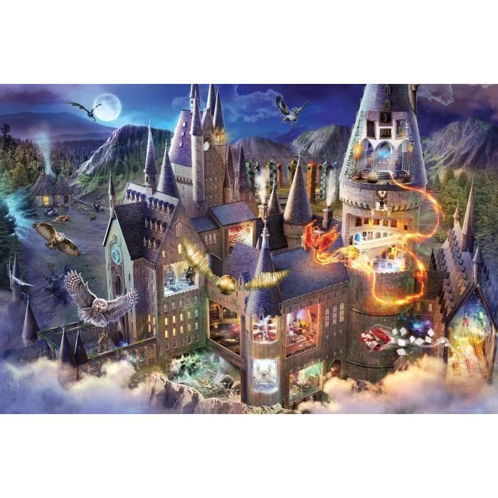 Puzzle 3000 pièces Vue sur le château de Poudlard / Harry Potter dès 14 ans 17561 Ravensburger