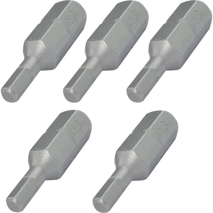 TOURNEVIS,2.5PH00--Embouts De Tournevis Phillips S2, Tête Croisée 40mm De Long 4mm De Diamètre