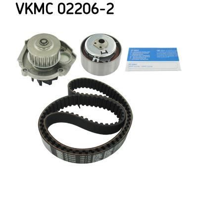 SKF Kit de distribution + pompe à eau VKMC 02206-2