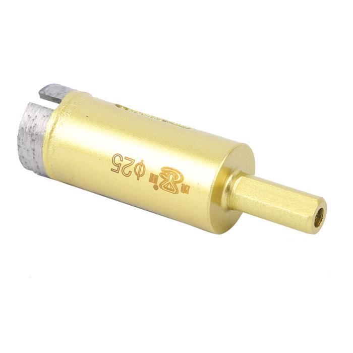Carotteuse Diamant 6mm Pour Verre, Marbre, Céramique - Longueur 25mm | Perçage Précis Et Propre