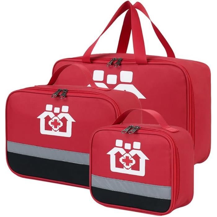 Trousse De Secours étanche Rouge - Sac Médical Portable 23x7x13 Cm, Pour Maison, Voyage, Randonnée Trousse De Secours étanche Rouge - Sac Médical Portable 23x7x13 Cm, Pour Maison, Voyage, Randonnée