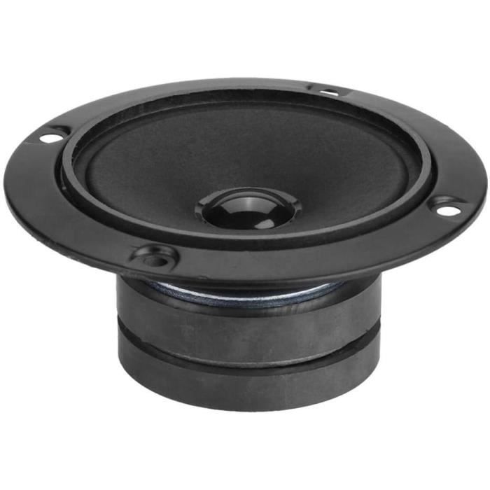 Haut-Parleurs Voiture 500W - 2 Tweeters Carrés Noirs, Installation Facile, Son Puissant