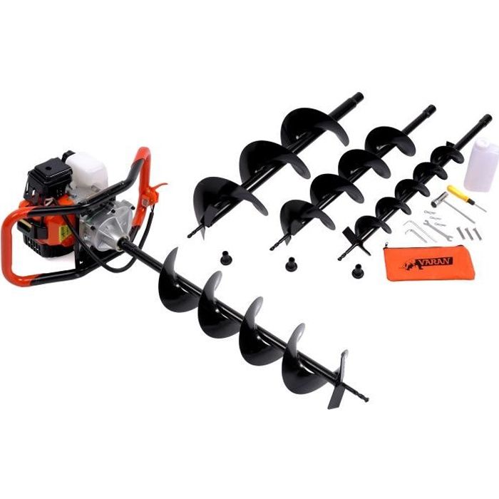 VARANMOTORS Tarière thermique 52 cc 3 sabots - vue 2