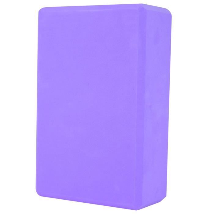 Bloc de Yoga en mousse EVA haute densité, Six couleurs, équipement de