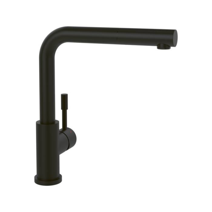 Villeroy & Boch Robinet cuisine avec douchette VILLEROY ET BOCH Steel Shower window noir mat