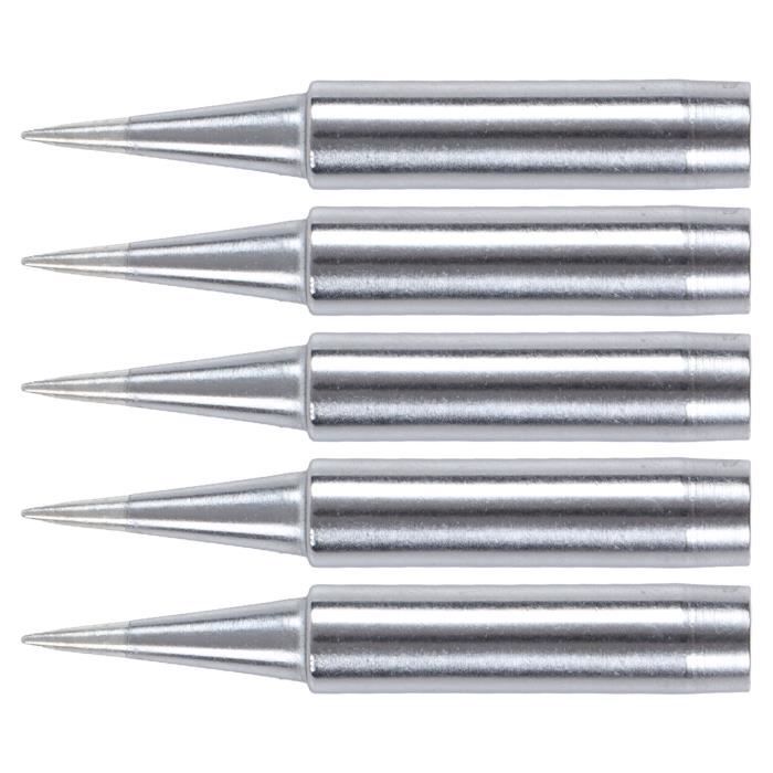 Kit De 4 Pointes De Fer à Souder De Rechange - Diamètre 3.6 Mm, Compatible Fers 30W/40W - Acier Inoxydable