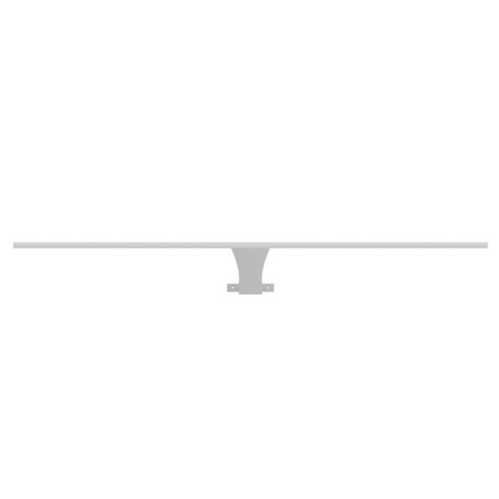 EMOS Lampe D'Orientation LED 1,5W Blanc Chaud - IP65 Étanche - Encastrable Mur/Extérieur - Aluminium/Inox - 123x53mm