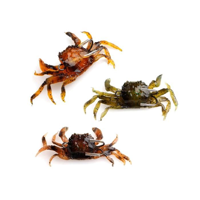 DragonX2 Leurre PêChe Crabe Leurre Siulation D'AppâTs Crabe Siulation