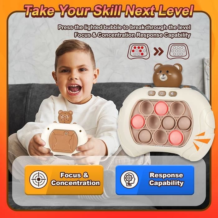Toy pour Enfants de 6 a 12 Ans Jeu Quick Push Jeu electronique pour Garcons Filles et Adolescents de 6 7 8 9 10 11 12 Ans Cdiscount Jeux Jouets