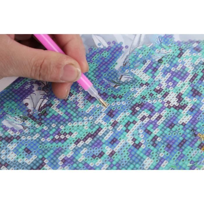 Lot De 3 Flacons Scellant Pour Peinture Diamant 600 Ml - Colle Transparente à Séchage Rapide - Fixe Les Strass