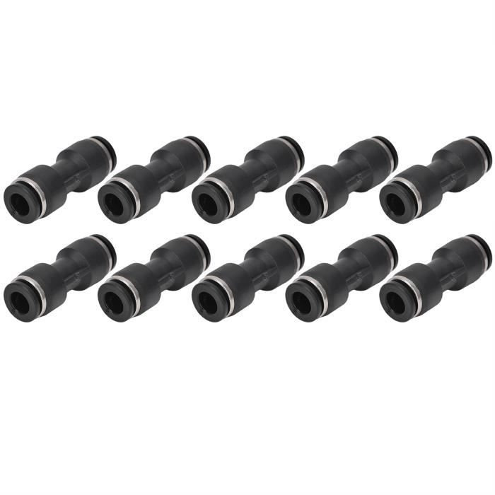 20 Pièces Raccords Pneumatiques M5 PC4-M5 - Connecteurs Tuyau Air Filetage Mâle Rapide