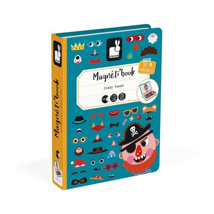 Janod Magneti'Book Moduloform 43 pieces