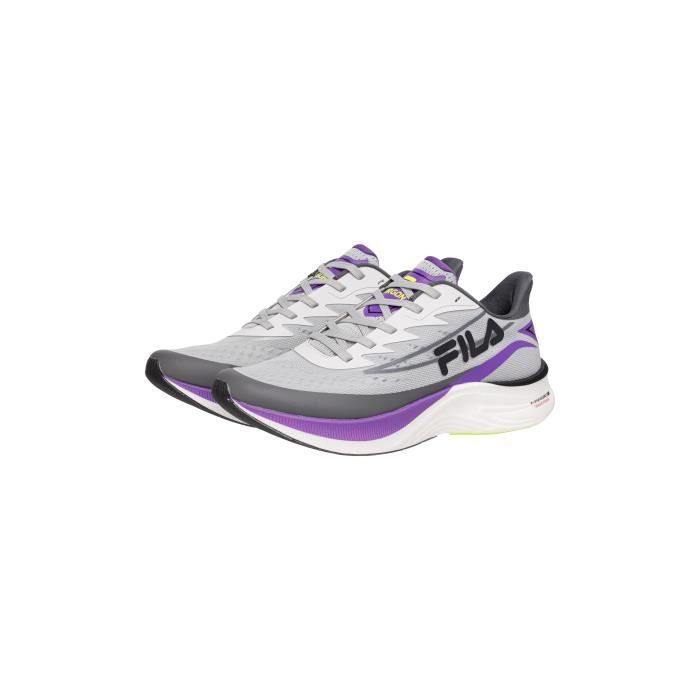 Chaussures de running Fila Argon gray violet electric purple 41 Running FILA Homme Gris Cdiscount Sport