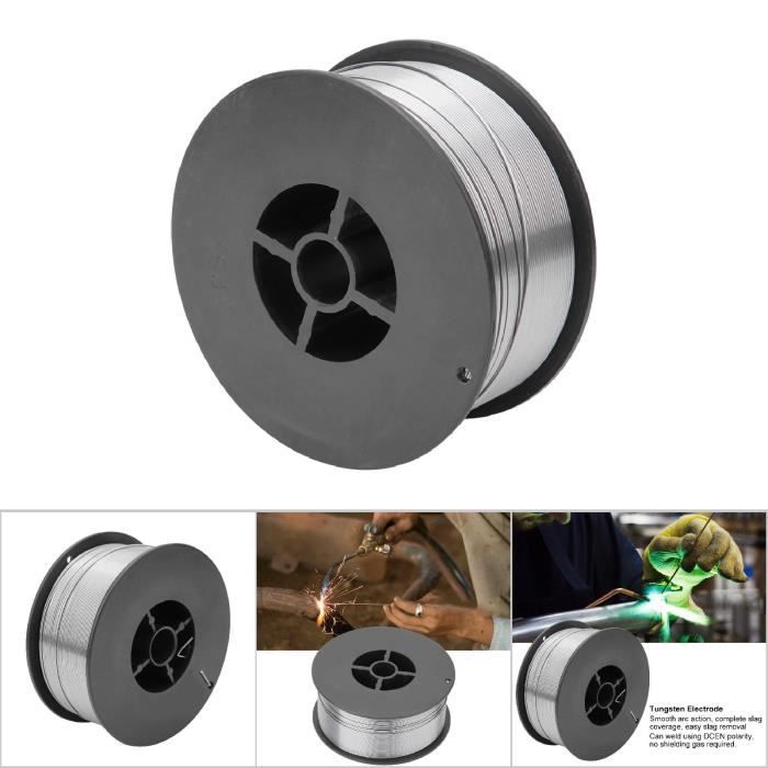FEIFANKE Fil Fourré Sans Gaz 1,0MM, 1KG- E71T-GS General Purpose MIG MAG Welding Wire Reel D100 for Welding Machines, 1 Boîte FEIFANKE Fil Fourré Sans Gaz 1,0MM, 1KG- E71T-GS General Purpose MIG MAG Welding Wire Reel D100 for Welding Machines, 1 Boîte