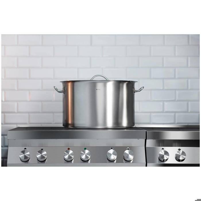 Lot De 6 Casseroles En Acier Inoxydable Avec Couvercles En Verre - Batterie De Cuisine Complète