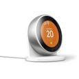 GOOGLE - Thermostat - Nest Learning Thermostat Stainless Steel-2