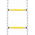 Echelle Coulissante à Corde Escalier de Sécous Echelle de Corde de Sauvetage - 15m-2
