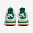 Baskets Nike SB x Air Jordan 4 “Pine Green” DR5415-103 - Gris vert - Cuir - Blanc - Mixte - Plat - Lacets-2