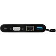 StarTech.com Adaptateur multiport USB-C pour ordinateur portable - VGA, USB 3.0, GbE et Power Delivery 60W (DKT30CVAGPD)-2