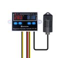 110 220V -contrôleur numérique de température et humidité,Thermostat,hygromètre,thermomètre et réfrigérateur,AC 110V,220V,DC 1-2