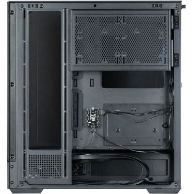 Boîtier PC Moyen Tour ZALMAN P40 DS Noir - Avec Écran LCD 9.1", 4 Ventilateurs ARGB