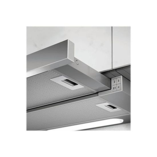 Elica Elite 14 Lux Grix A 60 Hotte Telescopique Largeur 59 8 Cm Evacuation Inox Achat Vente Hotte Cdiscount