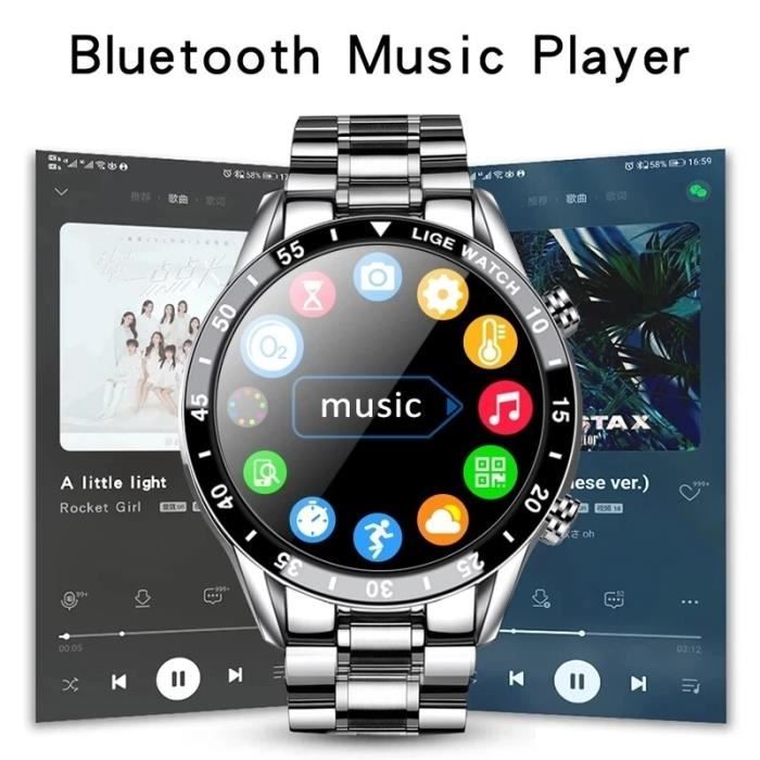 Montre connectée de luxe pour homme sales