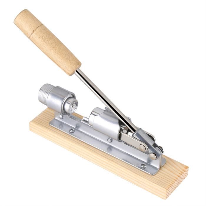 Casse-noix Avec Manche En Bois - Pince à Noix Robuste En Aluminium - Pour Noix, Noisettes, Amandes, Etc.