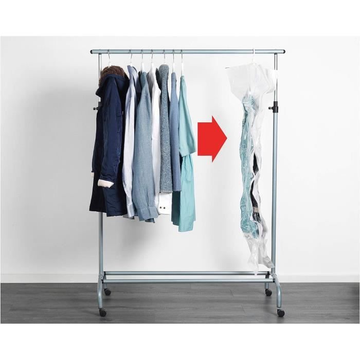Ikea Spantad Lot De 2 Sacs A Vetements A Suspendre Sous Vide 70 X 105 Cm n3731 Cdiscount Maison